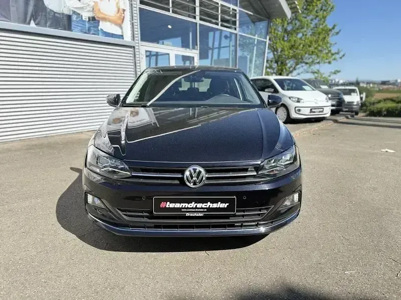 Gebraucht VW Polo Highline 116 PS (85 kW) 2019 Schwarz Kleinwagen