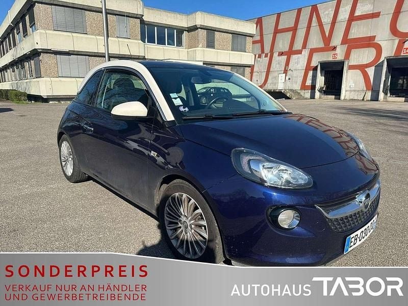 Gebraucht Opel Adam Glam 87 PS (63 kW) 2016 Dark ink/ocean blue Kleinwagen