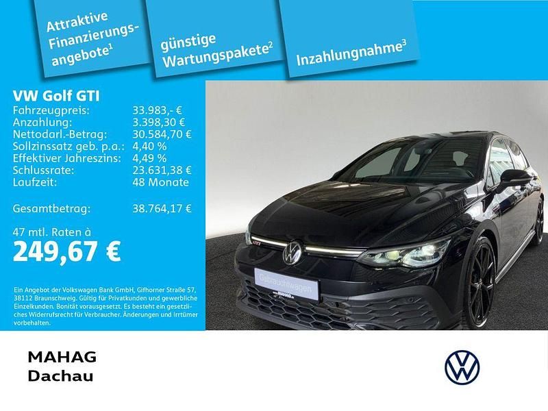 Schwarz Gebraucht 2023 VW Golf VIII GTI Clubsport Limousine | 33.494 € (Guter Preis) - Bild 1/3