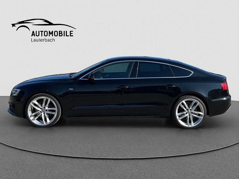Gebraucht Audi A5 Sportback S-Line 190 PS (139 kW) 2016 Schwarz Kleinwagen