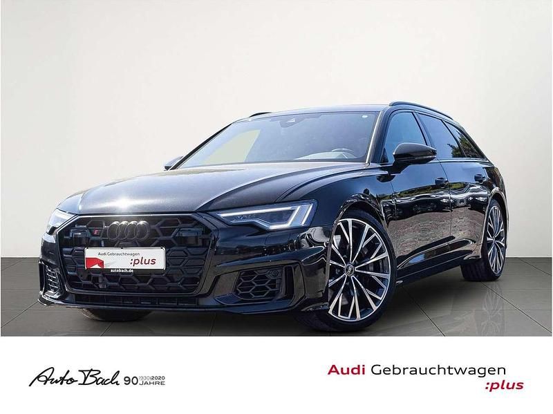 Mythosschwarz metallic Gebraucht 2024 Audi S6 Ambiente Kombi | 53.980 € (Superpreis) - Bild 1/4