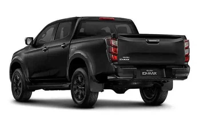 Uusi Isuzu D-Max 163 HP (119 kW) 2026 Musta Sedan