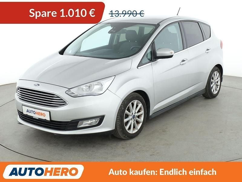 Gebraucht Ford C-MAX Titanium 150 PS (110 kW) 2018 Grau Van / Kleinbus