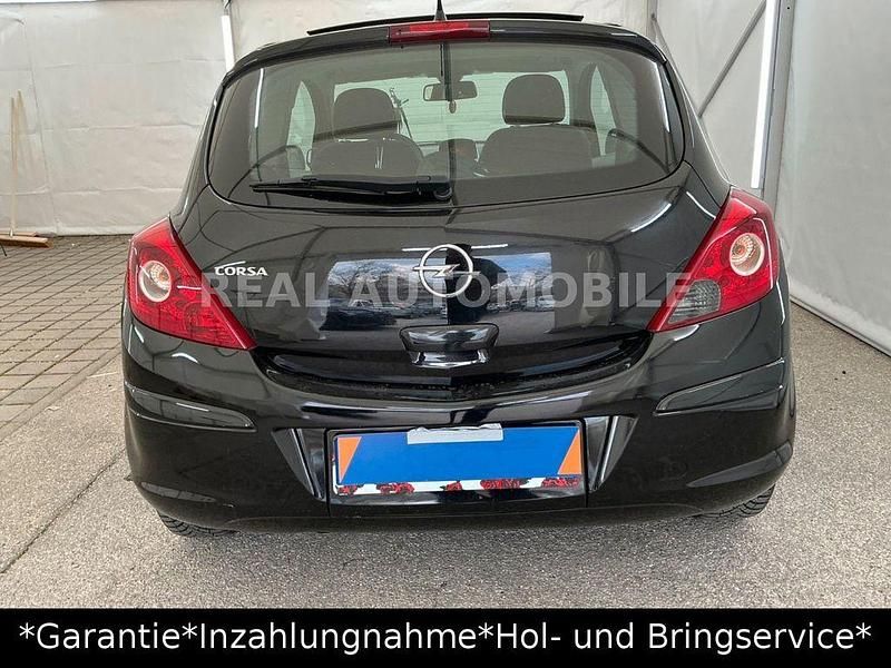 Gebraucht Opel Corsa Edition 80 PS (58 kW) 2008 Schwarz Kleinwagen