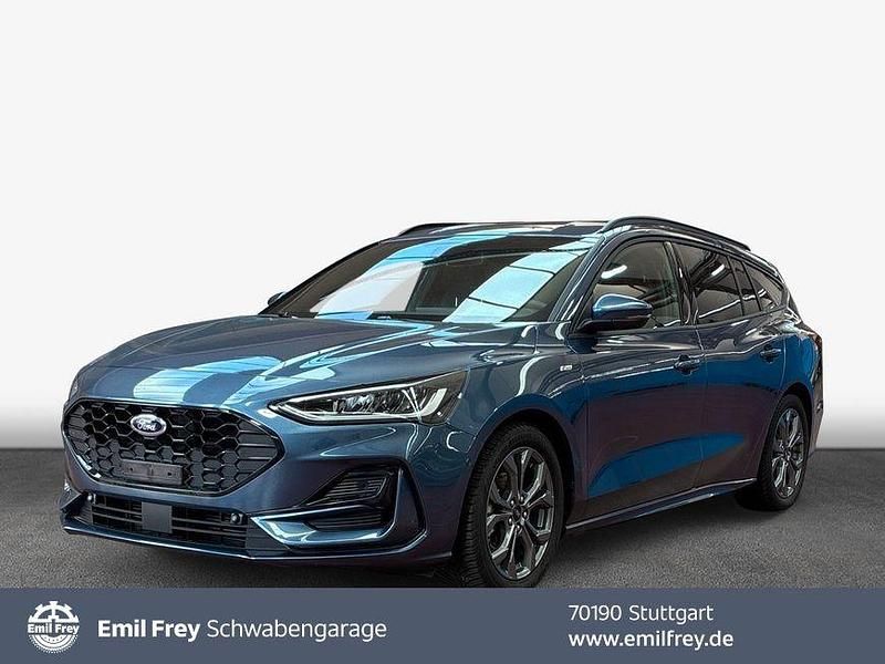 Blau Gebraucht 2023 Ford Focus ST-Line X Kombi | 20.900 € (Guter Preis) - Bild 1/4