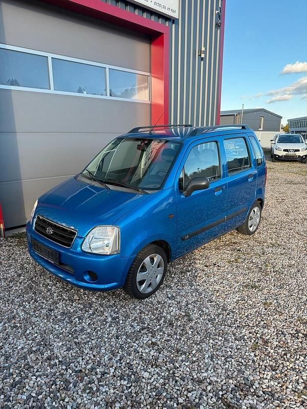 Gebraucht Suzuki Wagon R+ 94 PS (69 kW) 2004 Blau Van / Kleinbus