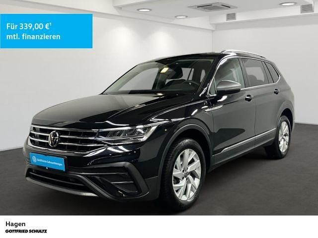 Schwarz Gebraucht 2022 VW Tiguan Allspace Life SUV | 32.810 € (Fairer Preis) - Bild 1/4