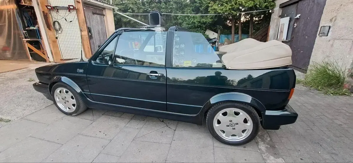 Gebraucht VW Golf Cabriolet Classicline 98 PS (72 kW) 1991 Grün Cabrio