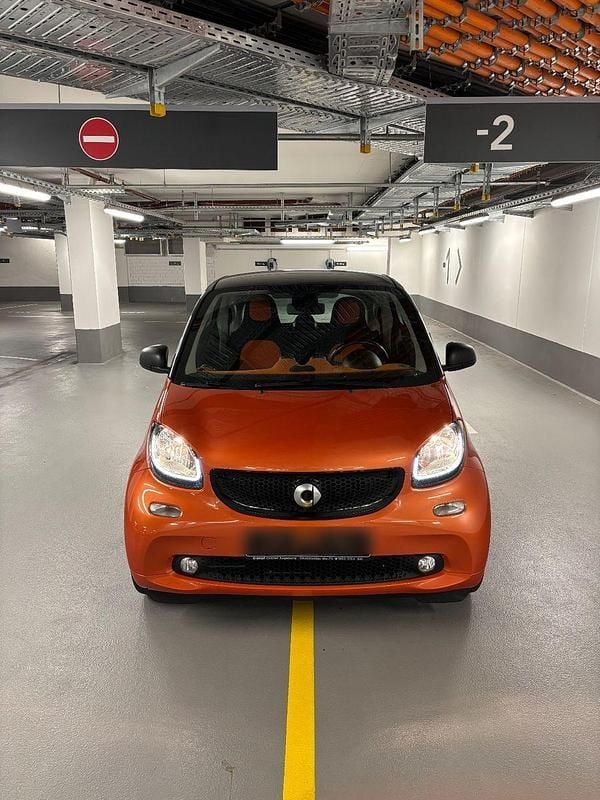 Orange Gebraucht 2017 Smart ForTwo Coupé Coupé | 6.400 € (Guter Preis) - Bild 1/4