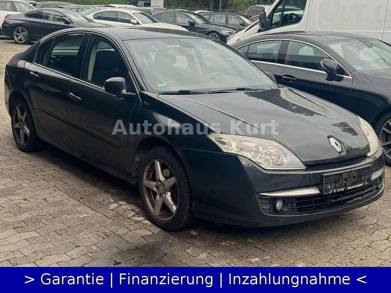 Perlmuttschwarz Gebraucht 2008 Renault Laguna III Dynamique Limousine | 999 € (Superpreis) - Bild 1/4