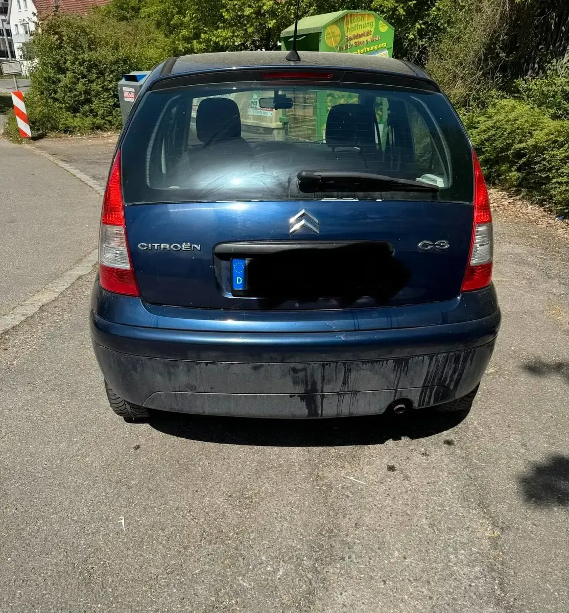 Gebraucht Citroën C3 80 PS (58 kW) 2007 Blau Kleinwagen