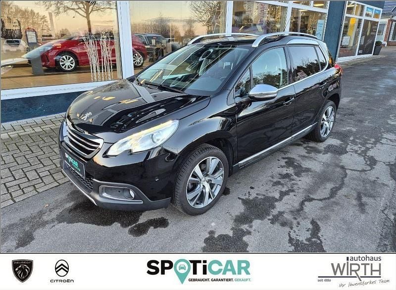 Schwarz Gebraucht 2016 Peugeot 2008 Allure SUV | 8.890 € (Fairer Preis) - Bild 1/4