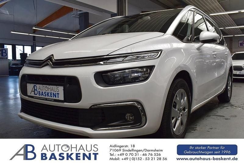Weiß Gebraucht 2021 Citroën Grand C4 Picasso Feel Van / Kleinbus | 17.990 € (Teuer) - Bild 1/4