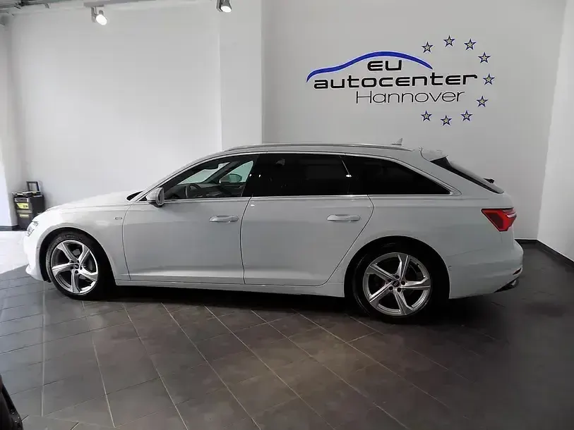 Gebraucht Audi A6 Sport 204 PS (150 kW) 2021 Gletscherweiß metallic Kombi
