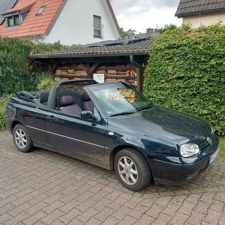Gebraucht VW Golf Cabriolet Karmann 101 PS (74 kW) 2000 Blau Cabrio