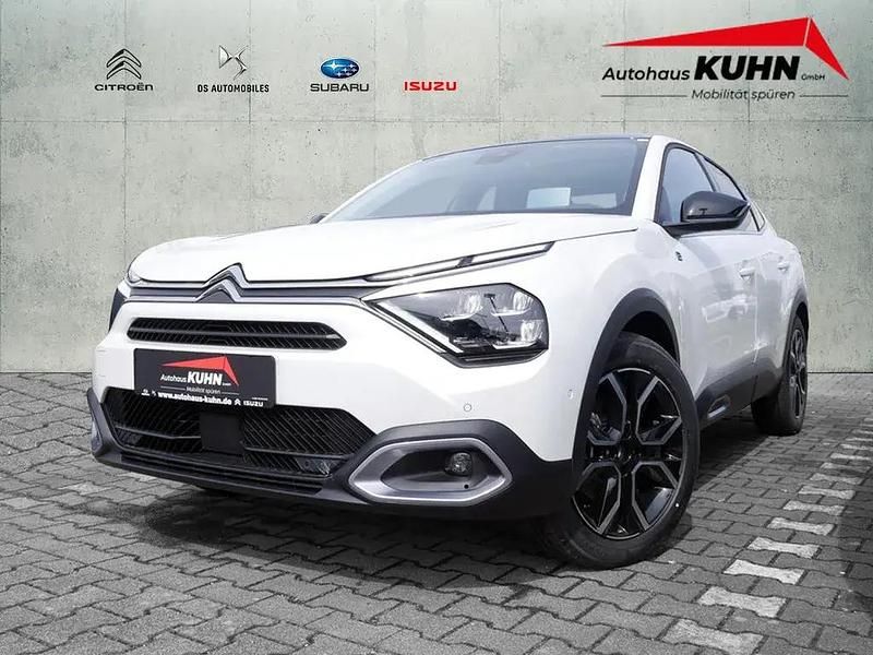 Weiss Gebraucht 2023 Citroën e-C4 Shine SUV | 21.880 € (Fairer Preis) - Bild 1/4