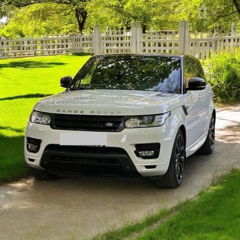 Weiß Gebraucht 2015 Land Rover Range Rover Sport HSE Dynamic SUV | 32.500 € (Teuer) - Bild 1/4