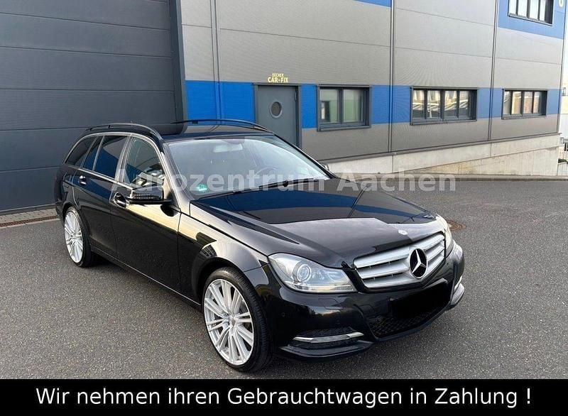 Blau Gebraucht 2013 Mercedes C200 Kombi | 6.990 € (Superpreis) - Bild 1/4