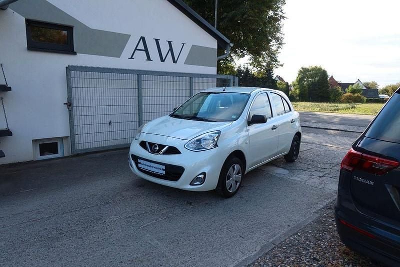 Weiß Gebraucht 2017 Nissan Micra S Kleinwagen | 5.850 € (Guter Preis) - Bild 1/4