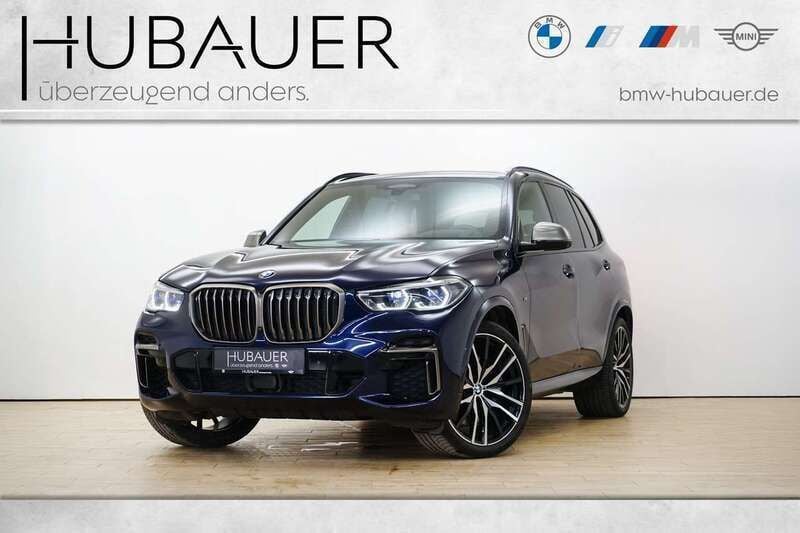 Mineralweiß Gebraucht 2022 BMW X5 M SUV | 53.390 € (Guter Preis) - Bild 1/4