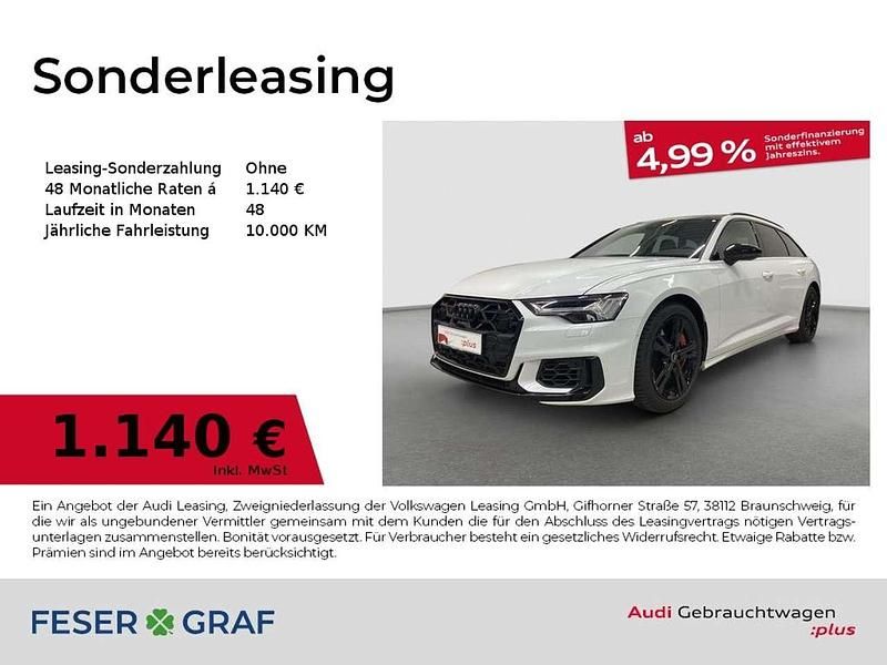 Gletscherweiß Gebraucht 2025 Audi S6 Sport Kombi | 101.980 € - Bild 1/1