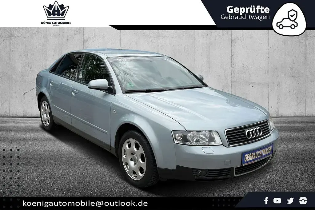 Gebraucht Audi A4 170 PS (125 kW) 2002 Kristallblau metallic Limousine