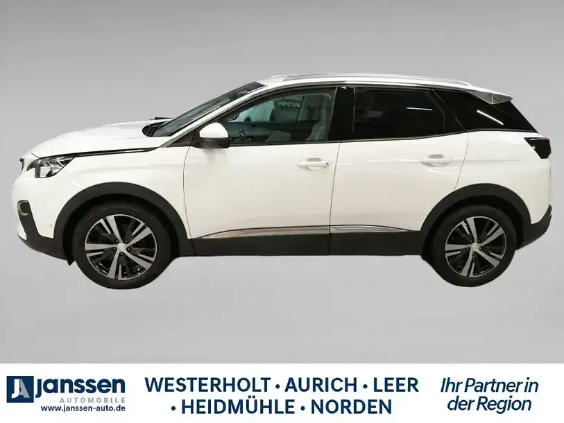Gebraucht Peugeot 3008 131 PS (96 kW) 2018 Weiß SUV