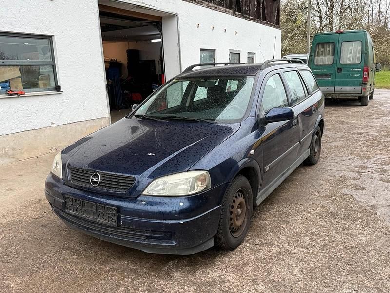 Gebraucht Opel Astra 75 PS (55 kW) 2001 Blau Kombi