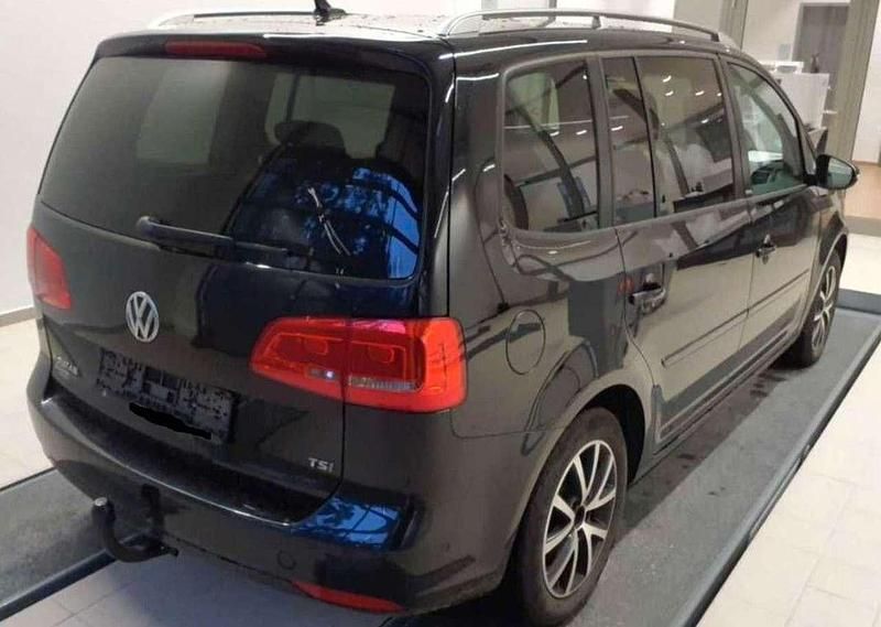 Gebraucht VW Touran Style 140 PS (102 kW) 2012 Schwarz Van / Kleinbus