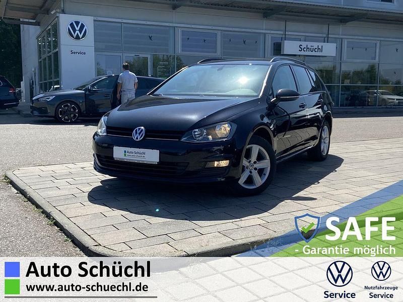 Schwarz Gebraucht 2013 VW Golf VII Comfortline Kombi | 6.758 € (Fairer Preis) - Bild 1/4