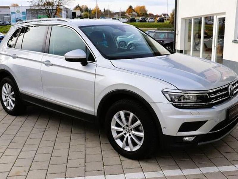 Gebraucht VW Tiguan Highline 150 PS (110 kW) 2018 Silber SUV