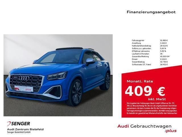 Blau Gebraucht 2022 Audi SQ2 Sport SUV | 33.880 € (Fairer Preis) - Bild 1/4