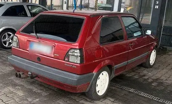 Gebraucht VW Golf II 90 PS (66 kW) 1990 Rot Kleinwagen