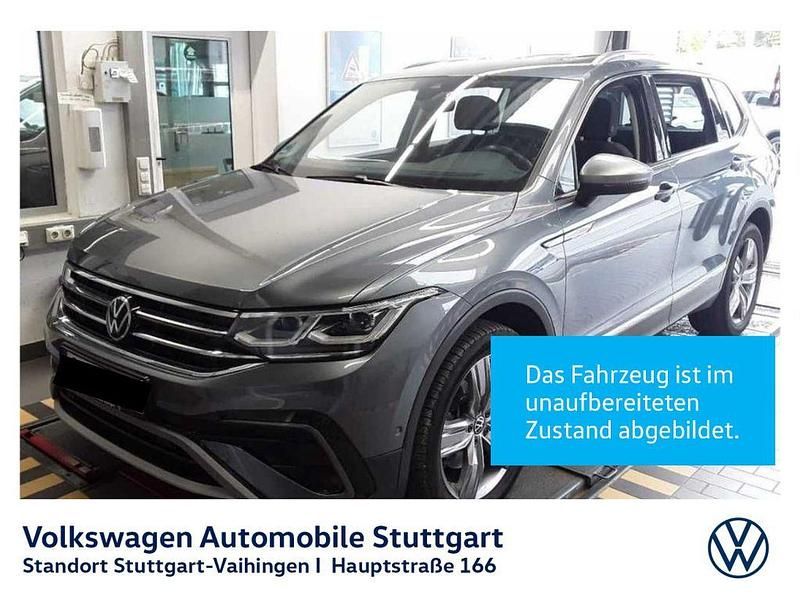 Platinum grey metallic Gebraucht 2022 VW Tiguan Allspace SUV | 33.830 € (Guter Preis) - Bild 1/4