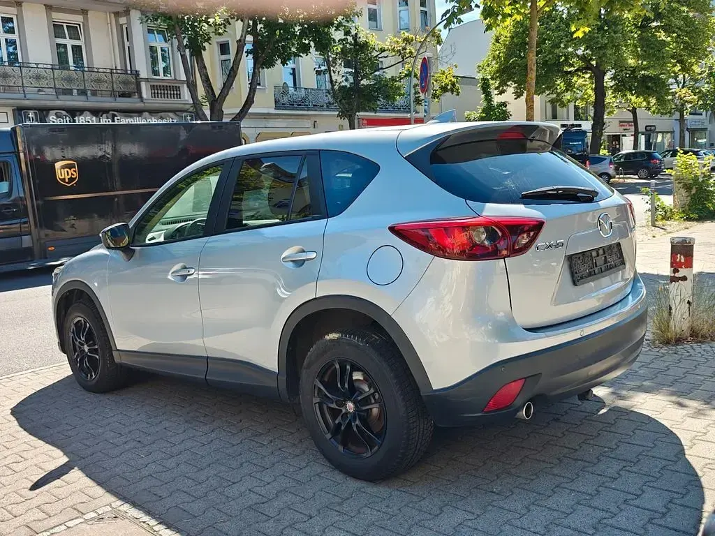Gebraucht Mazda CX-5 Exclusive-Line 150 PS (110 kW) 2016 Silber SUV