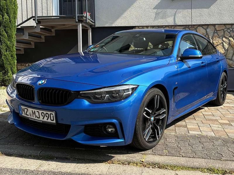Blau Gebraucht 2019 BMW 420 Gran Coupé M Sport Coupé | 32.000 € - Bild 1/4
