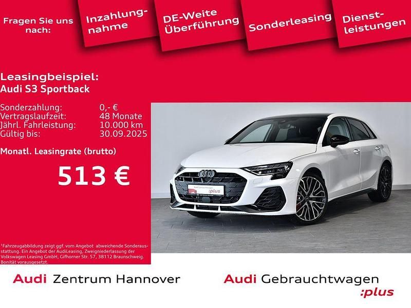 Arkonaweiß Gebraucht 2024 Audi S3 Ambiente Limousine | 49.990 € (Fairer Preis) - Bild 1/4