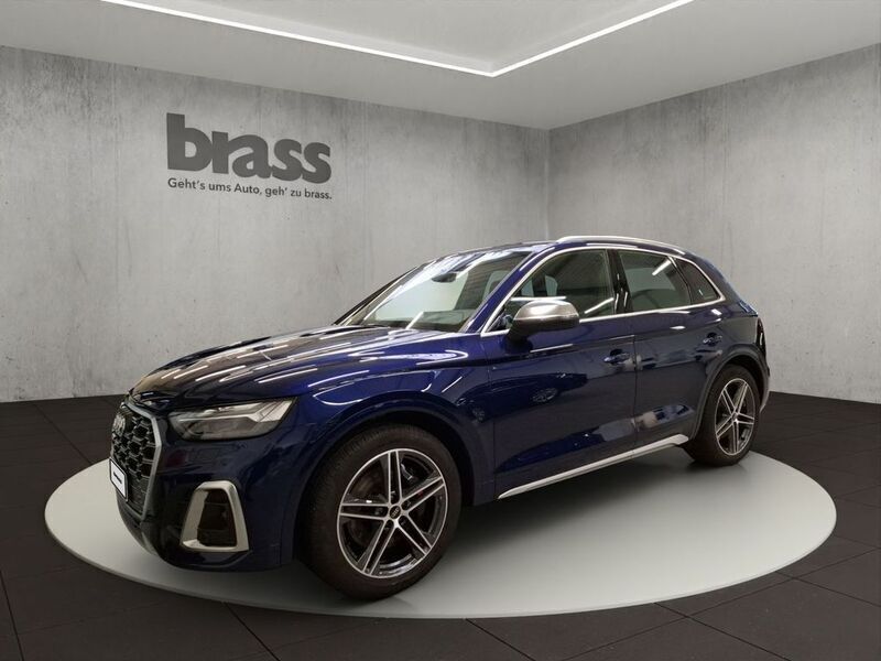 Gebraucht Audi SQ5 Ambiente 341 PS (250 kW) 2023 Navarrablau metallic SUV
