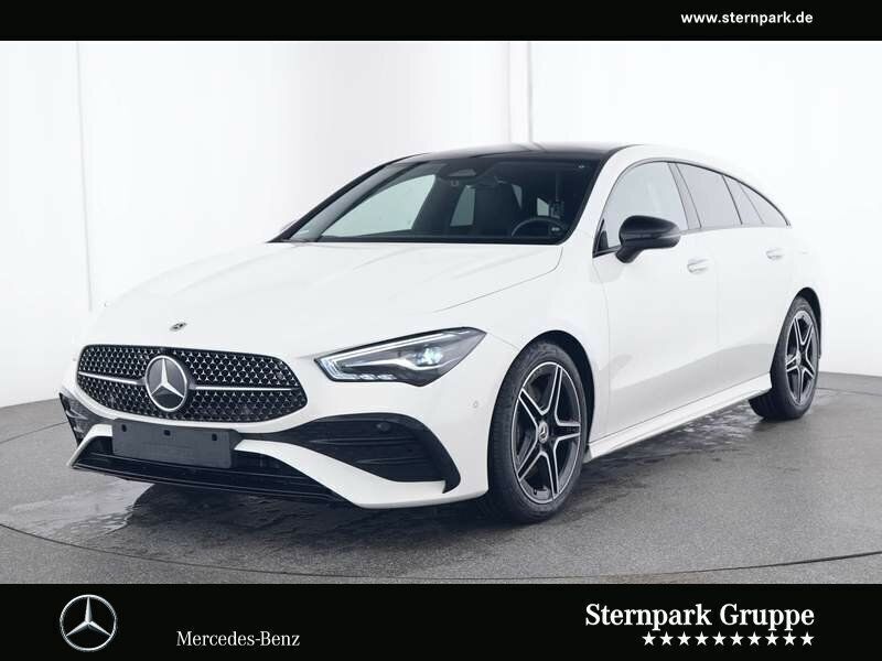 Unilack polarweiß Gebraucht 2023 Mercedes CLA200 Shooting Brake Premium Kombi | 37.770 € (Teuer) - Bild 1/4