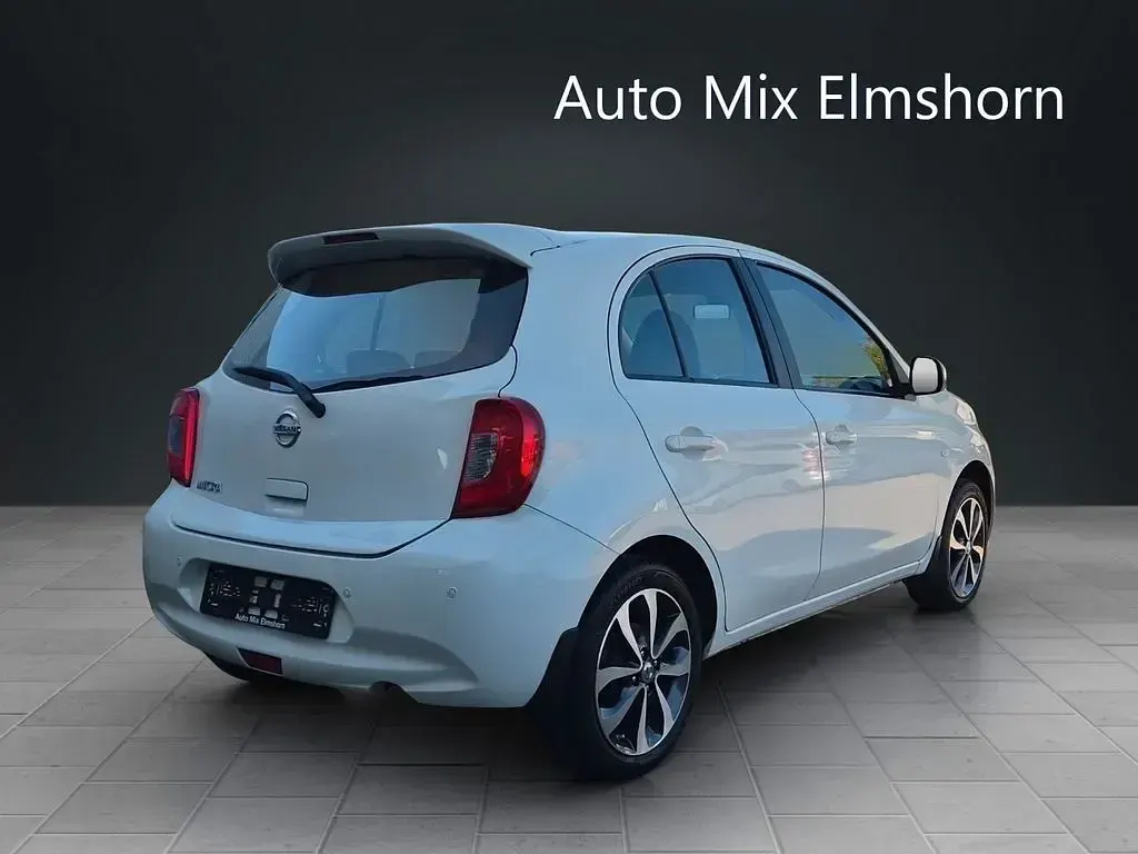 Gebraucht Nissan Micra Acenta 80 PS (58 kW) 2015 Weiß Kleinwagen