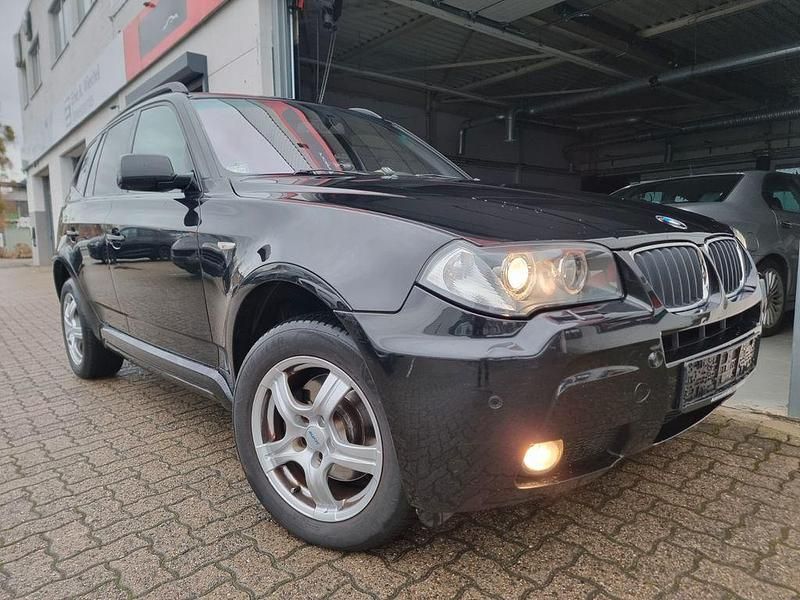 Black sapphire metallic Gebraucht 2008 BMW X3 Sport Line SUV | 8.495 € (Fairer Preis) - Bild 1/4