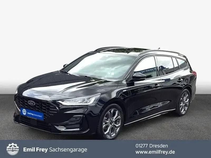 Schwarz Gebraucht 2024 Ford Focus ST-Line X Kombi | 24.940 € (Guter Preis) - Bild 1/4