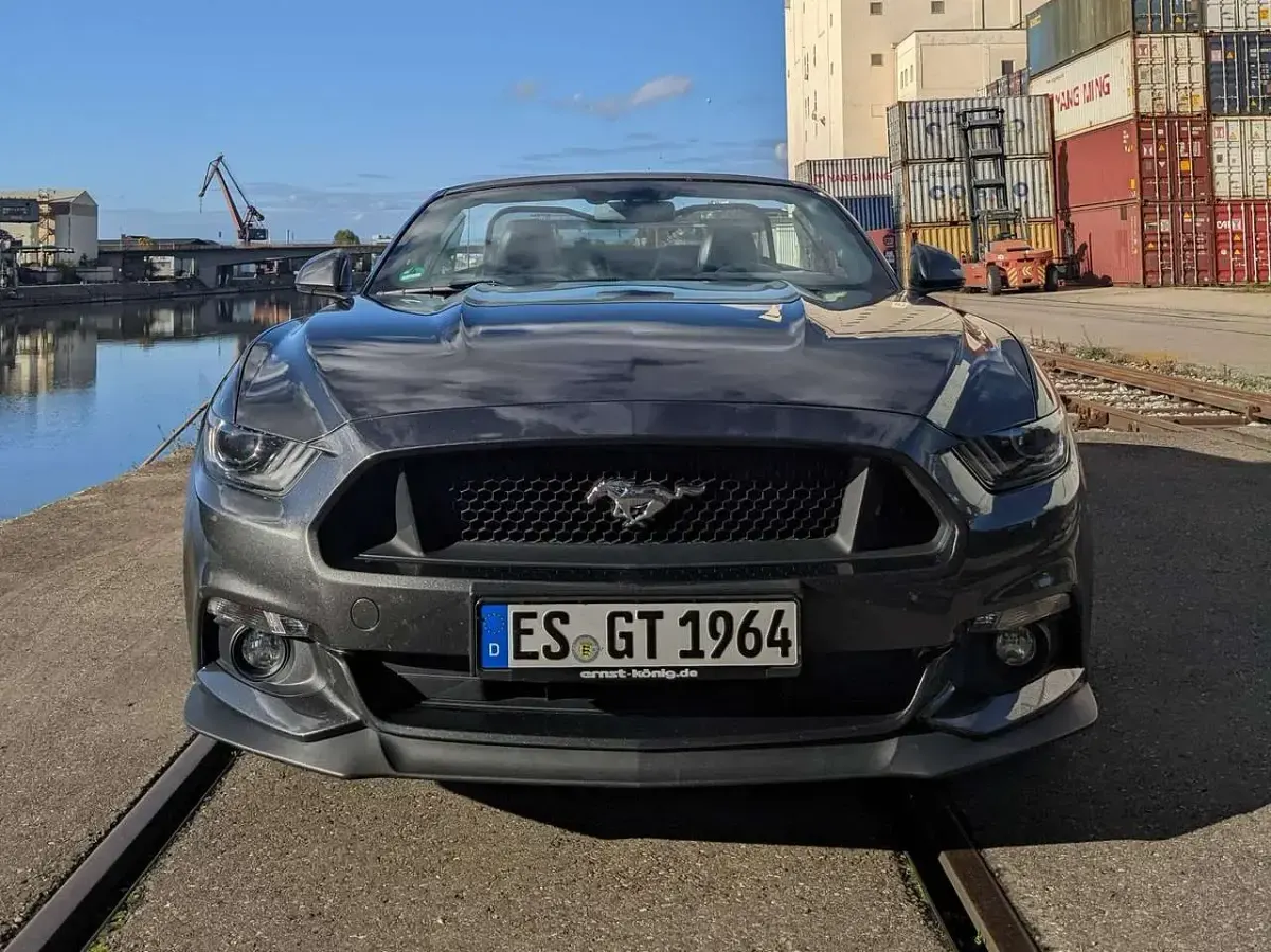 Gebraucht Ford Mustang GT 421 PS (309 kW) 2016 Grau Cabrio