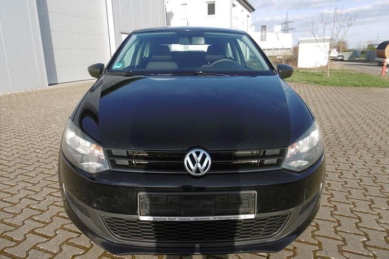 Gebraucht VW Polo Trendline 75 PS (55 kW) 2010 Schwarz Kleinwagen