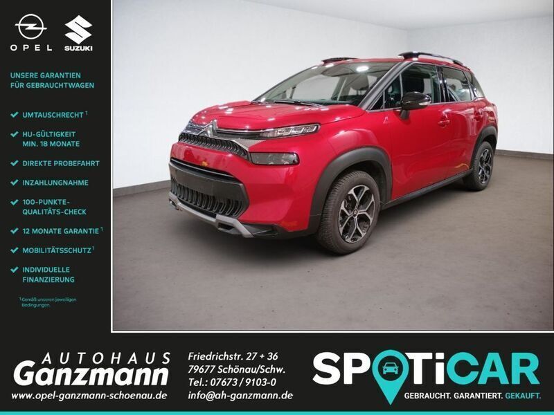 Rot Gebraucht 2024 Citroën C3 Aircross PureTech SUV | 18.980 € (Guter Preis) - Bild 1/4