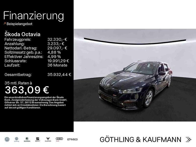 Schwarzmagic perleffekt Gebraucht 2022 Skoda Octavia RS Kombi | 32.330 € (Fairer Preis) - Bild 1/4