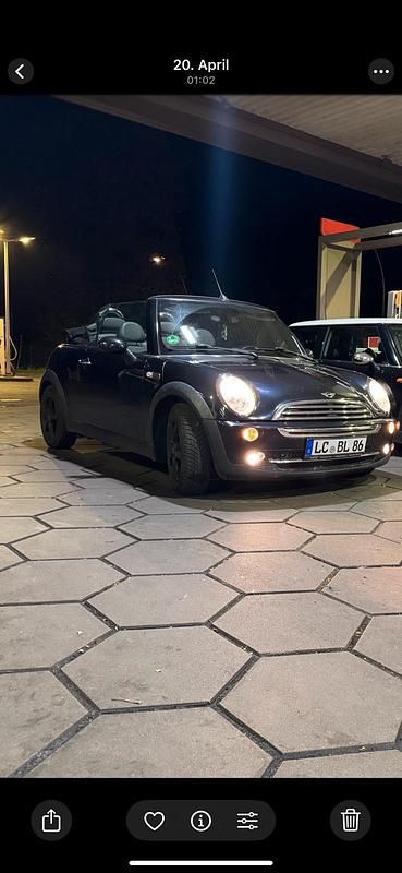 Schwarz Gebraucht 2005 Mini Cooper Cabriolet Cabrio | 2.999 € (Fairer Preis) - Bild 1/4