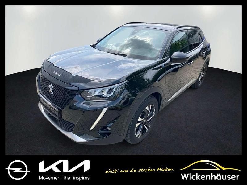Lackierung schwarz perla nera/ Gebraucht 2021 Peugeot e-2008 Allure SUV | 18.790 € (Fairer Preis) - Bild 1/4