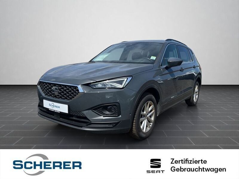 Delfin grau metallic (metallic) Gebraucht 2021 Seat Tarraco Style SUV | 23.780 € (Fairer Preis) - Bild 1/4