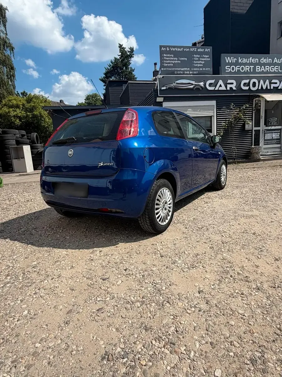 Gebraucht Fiat Punto 77 PS (56 kW) 2007 Blau Kleinwagen